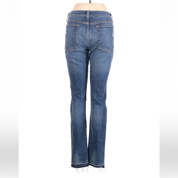 Rag & Bone 10 Inch Dre Jeans 28 Distressed - Picture 2 of 6